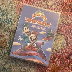 Super Mario Bros. Super Show! Air Koopa DVD - Blue & Red Cover